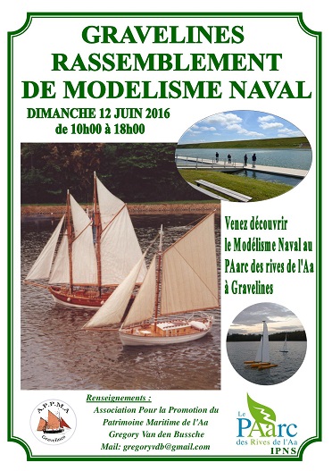 Rassemblement modélisme naval 2016 - Affiche